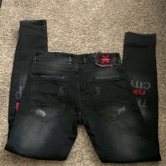 COPY - Mens Xway Jeans - Picture 3 of 4